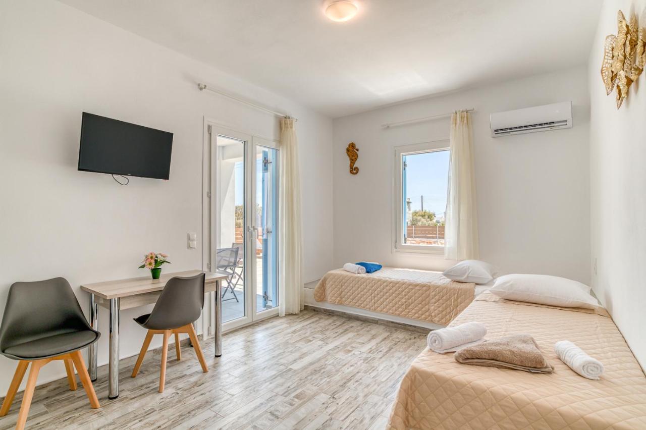 Ippocampos Seaside Serenity - Unwind At Paros Poolside Retreats Alikí المظهر الخارجي الصورة